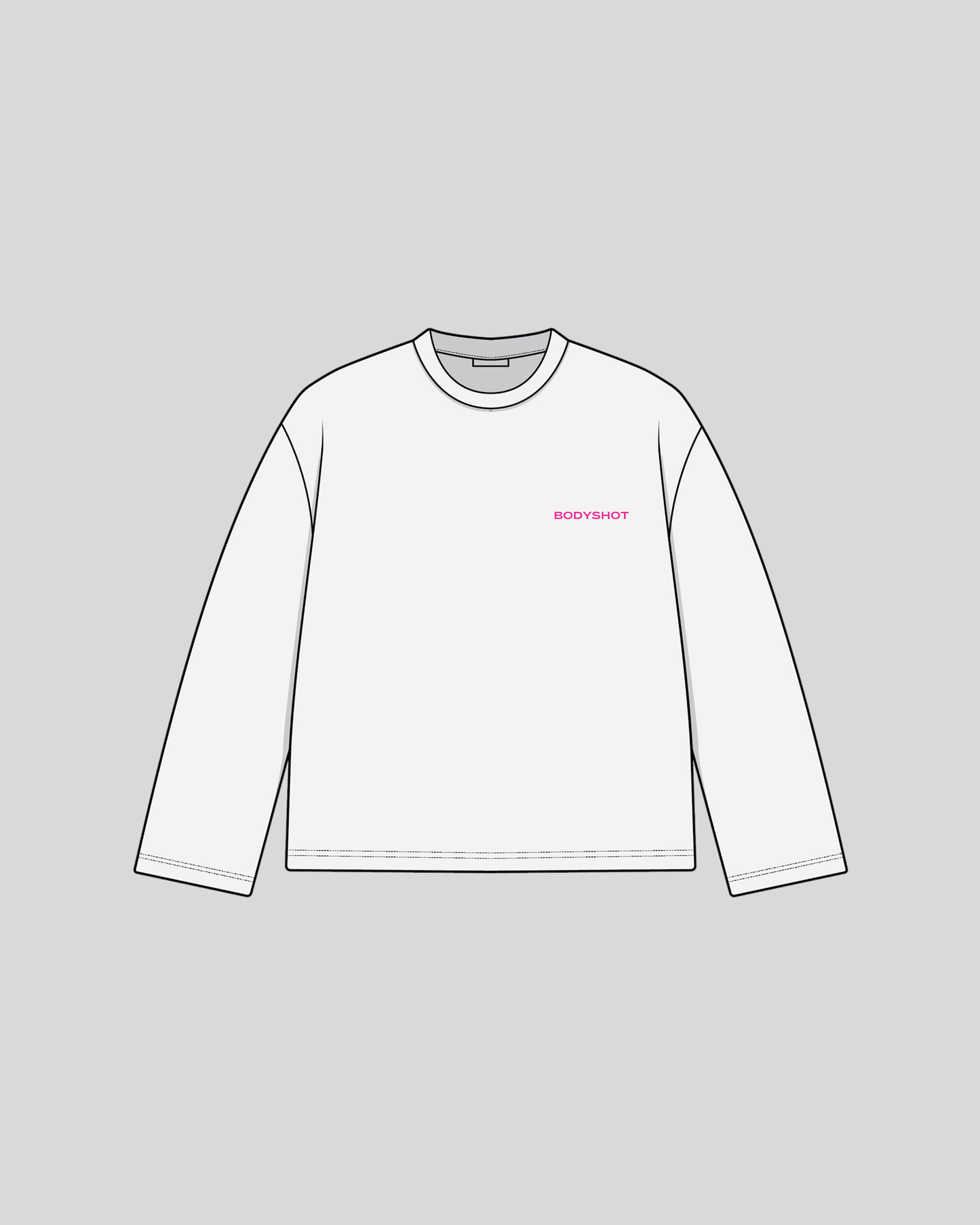 Light Sparring Longsleeve Pink/White