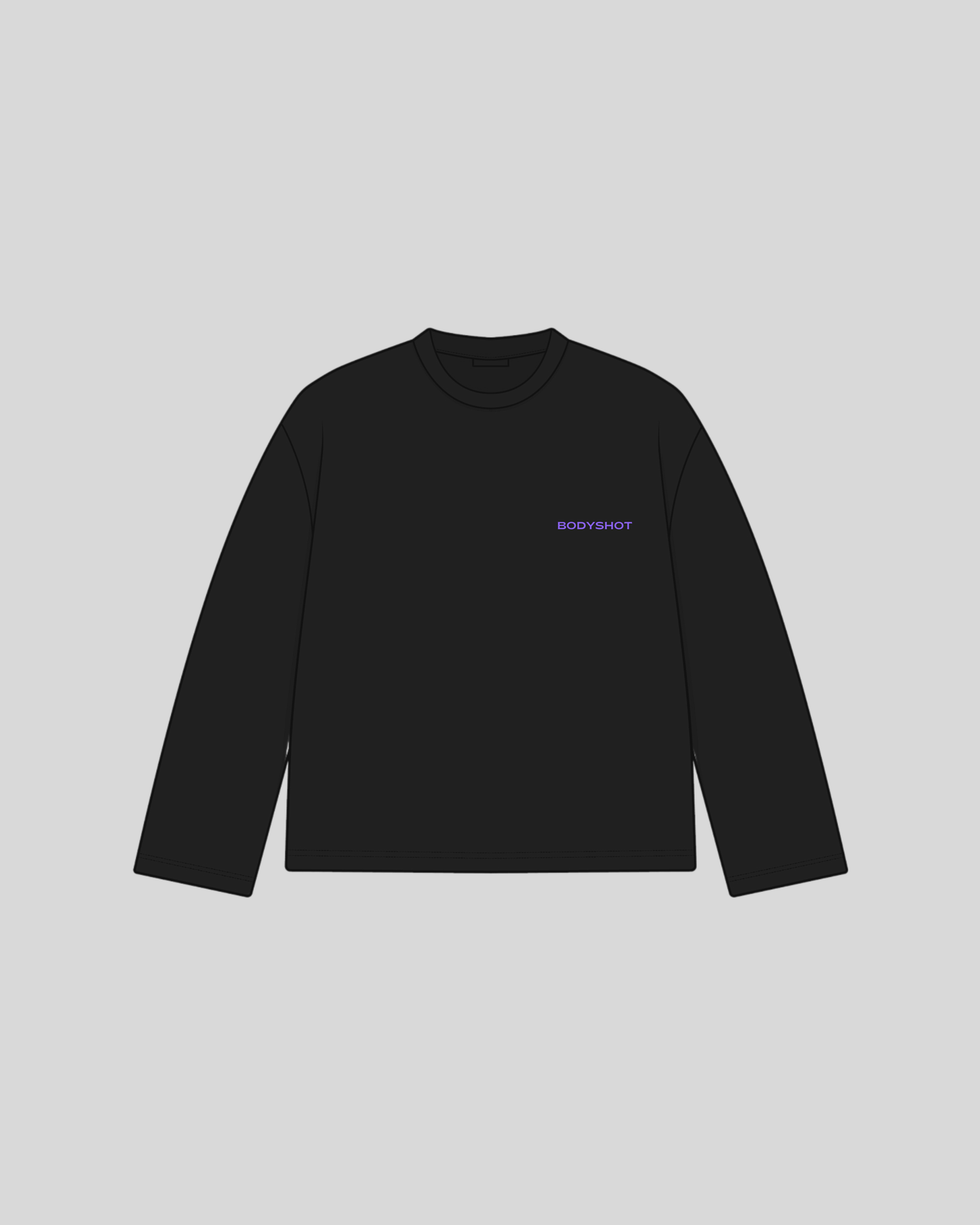 Light Sparring Longsleeve Purple/Black