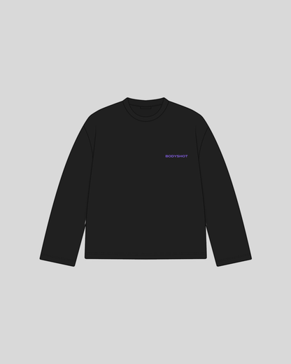 Light Sparring Longsleeve Purple/Black