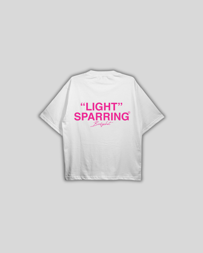 Light Sparring T-Shirt Pink/White