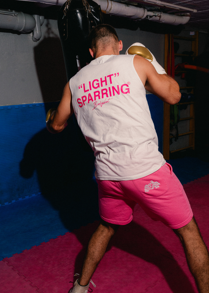 Light Sparring TankTop White/Pink