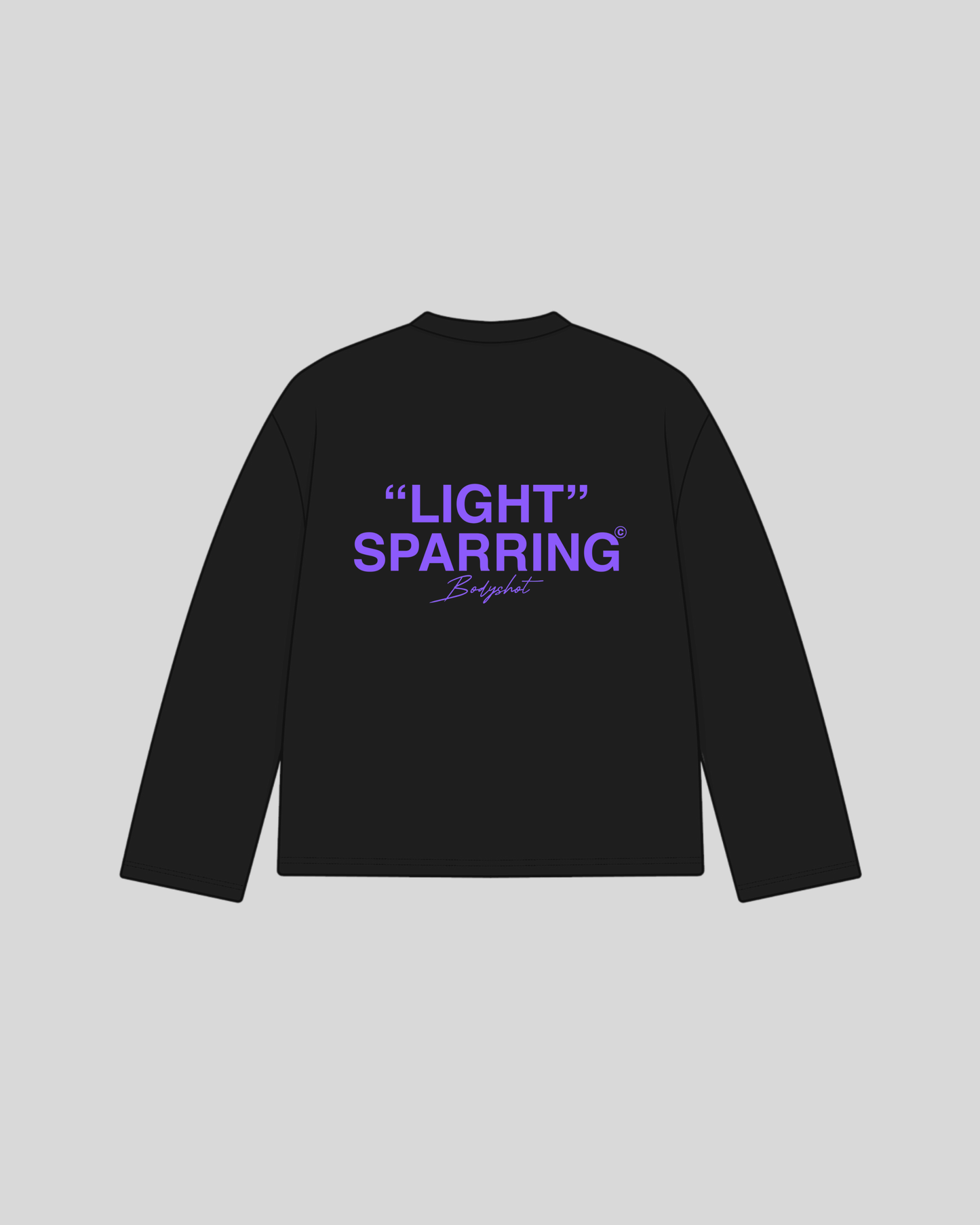 Light Sparring Longsleeve Purple/Black