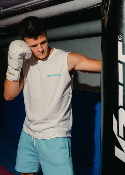 Light Sparring TankTop White/Blue
