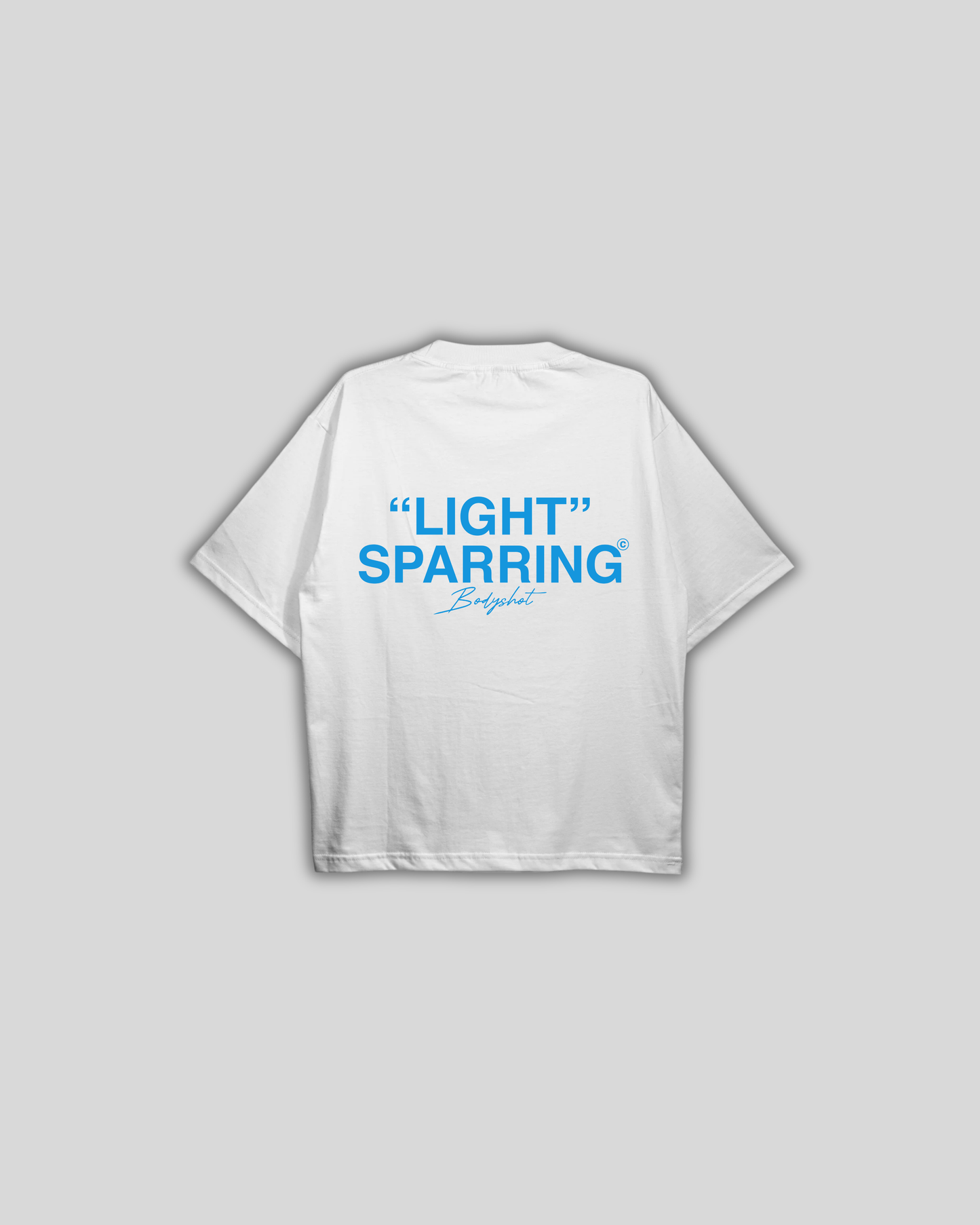 Light Sparring T-Shirt Babyblue/White