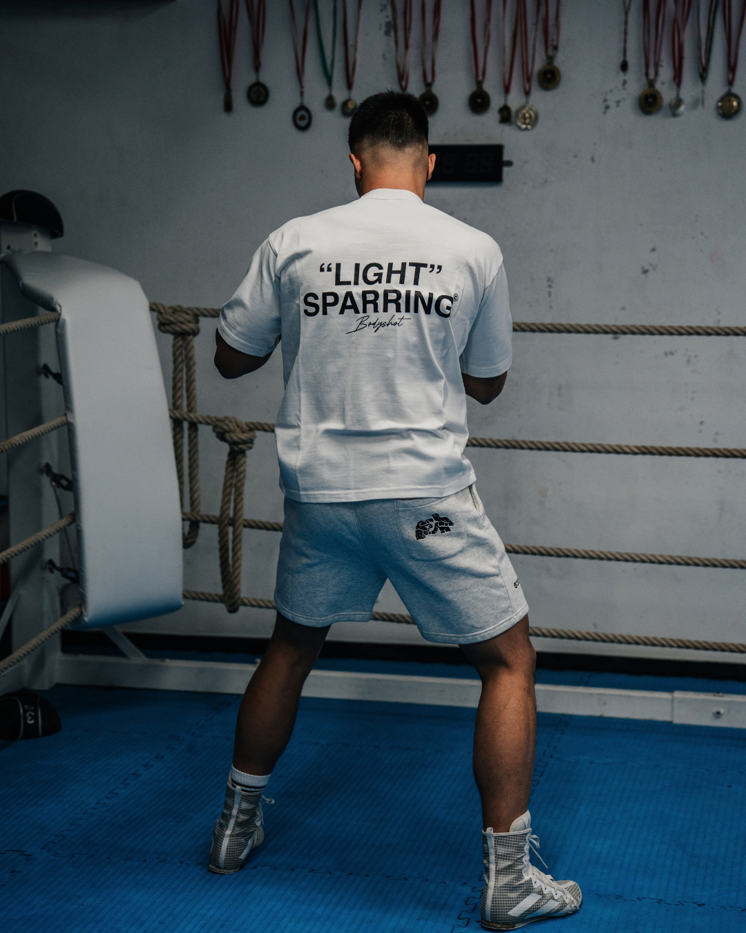 Light Sparring T-Shirt White/Black