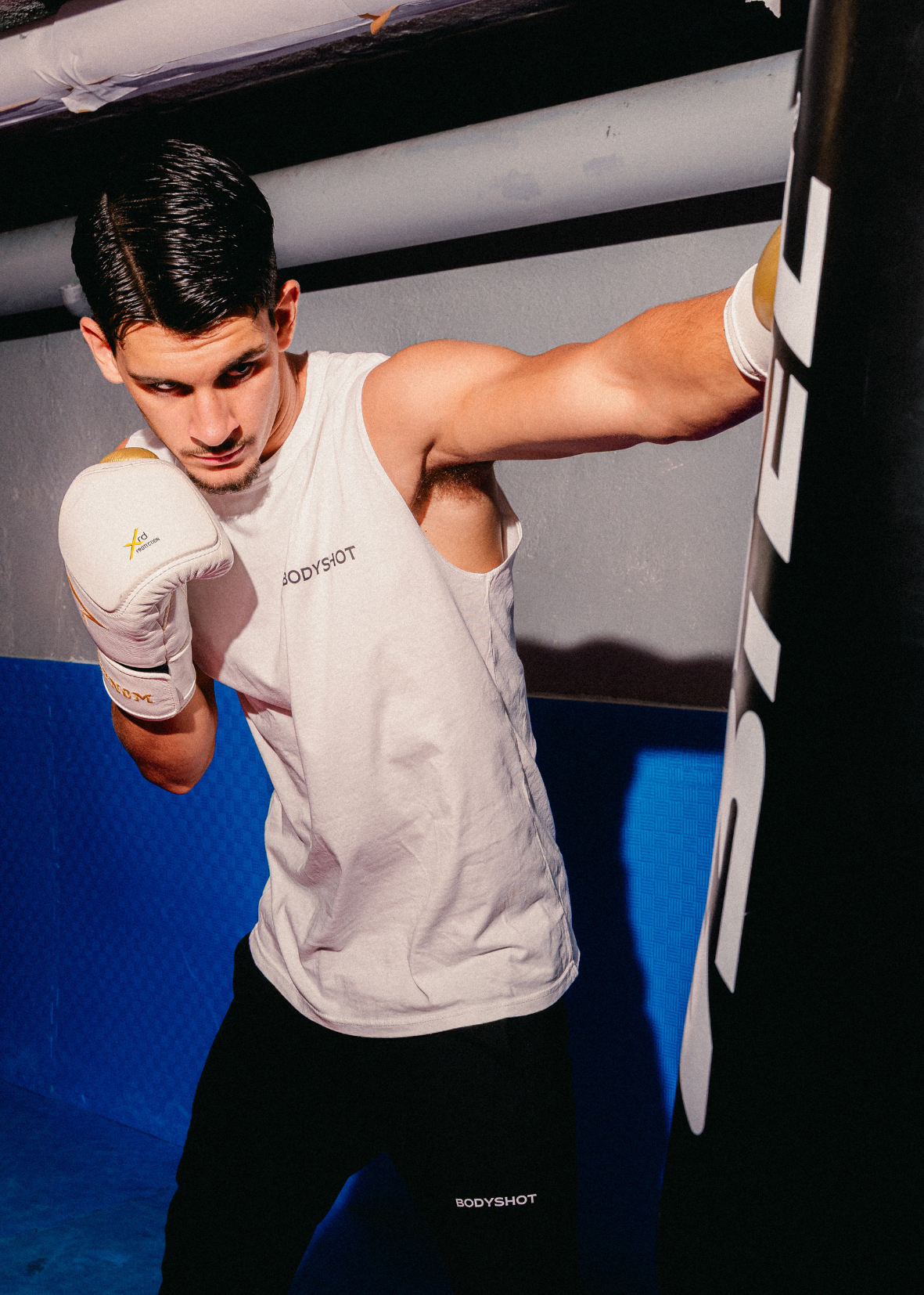 Light Sparring TankTop White/Black