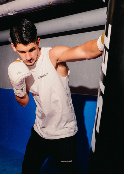 Light Sparring TankTop White/Black