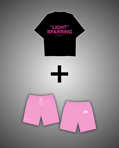Light Sparring Set Pink/Black