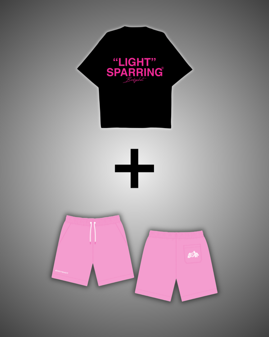 Light Sparring Set Pink/Black