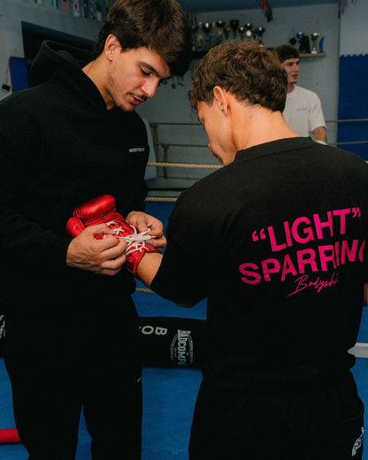 Light Sparring T-Shirt Black/Pink