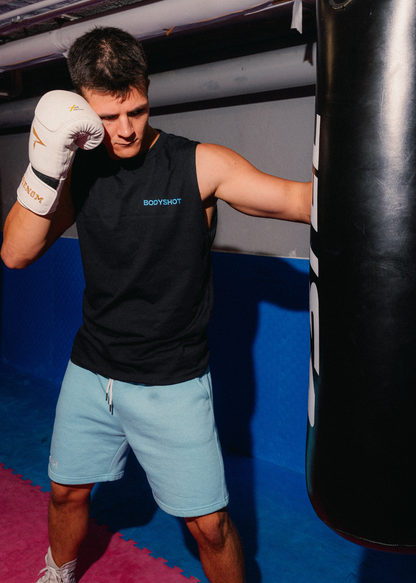 Light Sparring TankTop Black/Blue