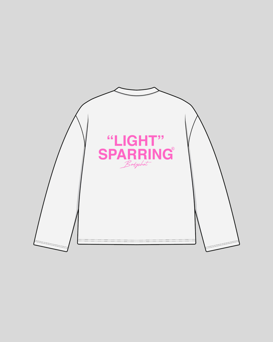 Light Sparring Longsleeve Pink/White