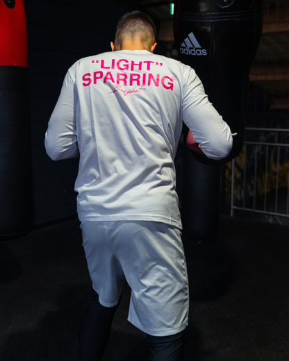 Light Sparring Longsleeve Pink/White
