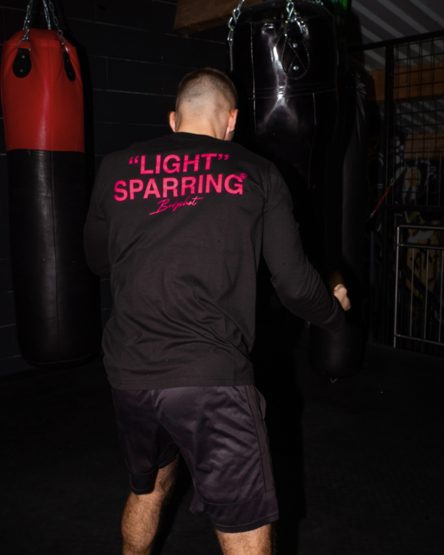 Light Sparring Longsleeve Pink/Black