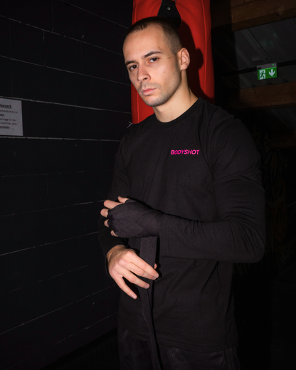 Light Sparring Longsleeve Pink/Black
