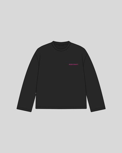 Light Sparring Longsleeve Pink/Black