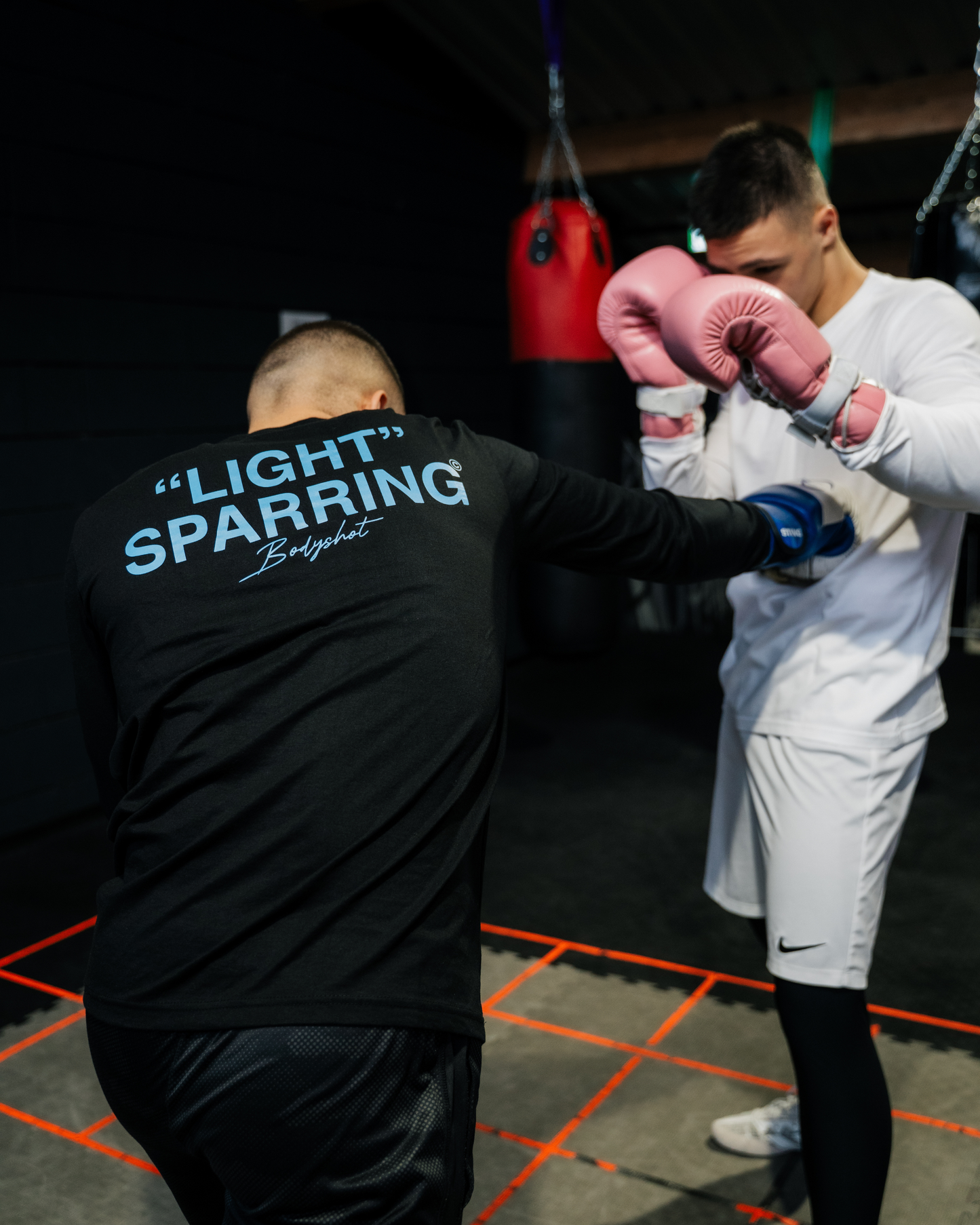 Light Sparring Longsleeve Babyblue/Black