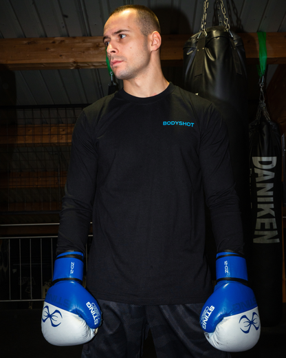 Light Sparring Longsleeve Babyblue/Black