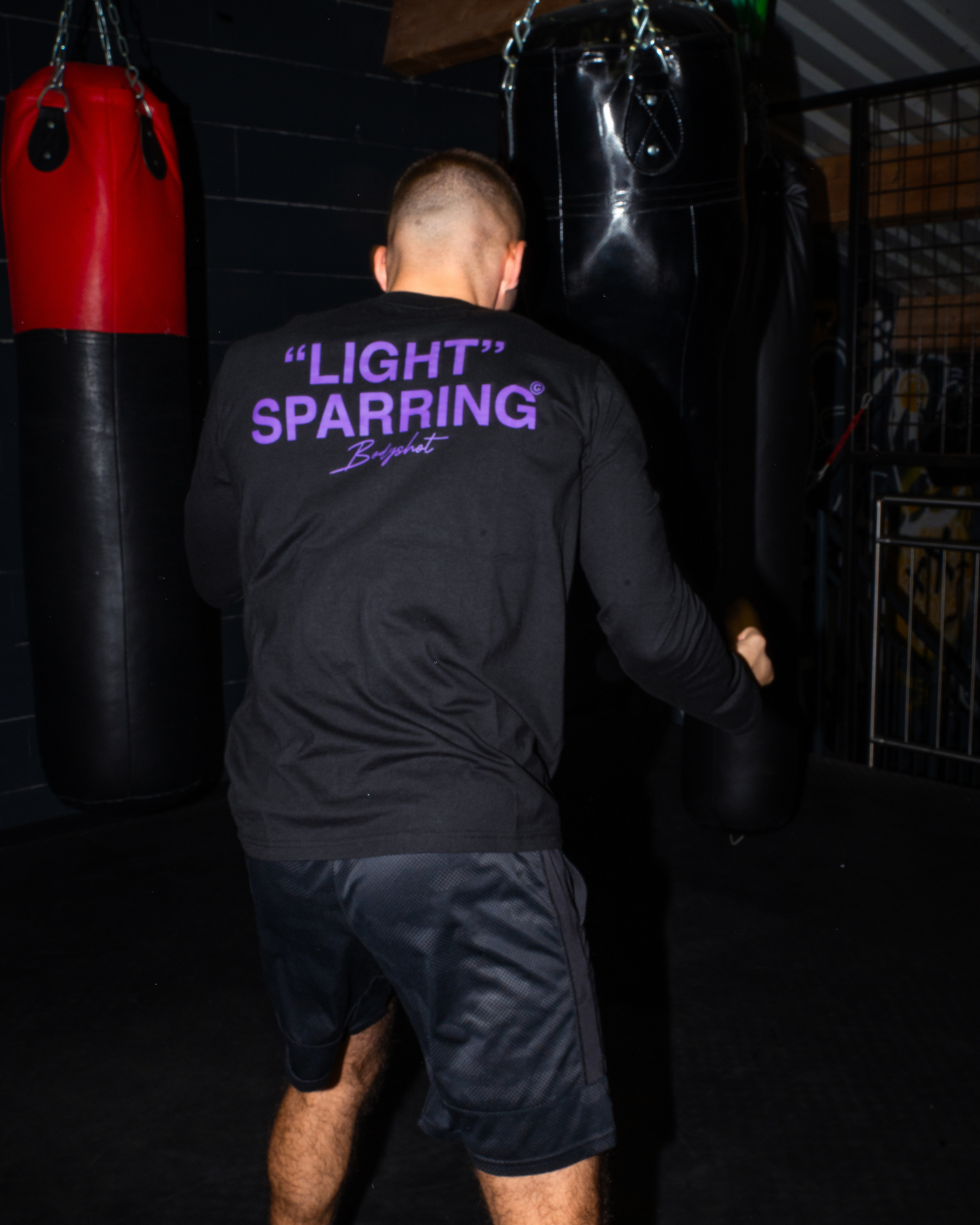 Light Sparring Longsleeve Purple/Black