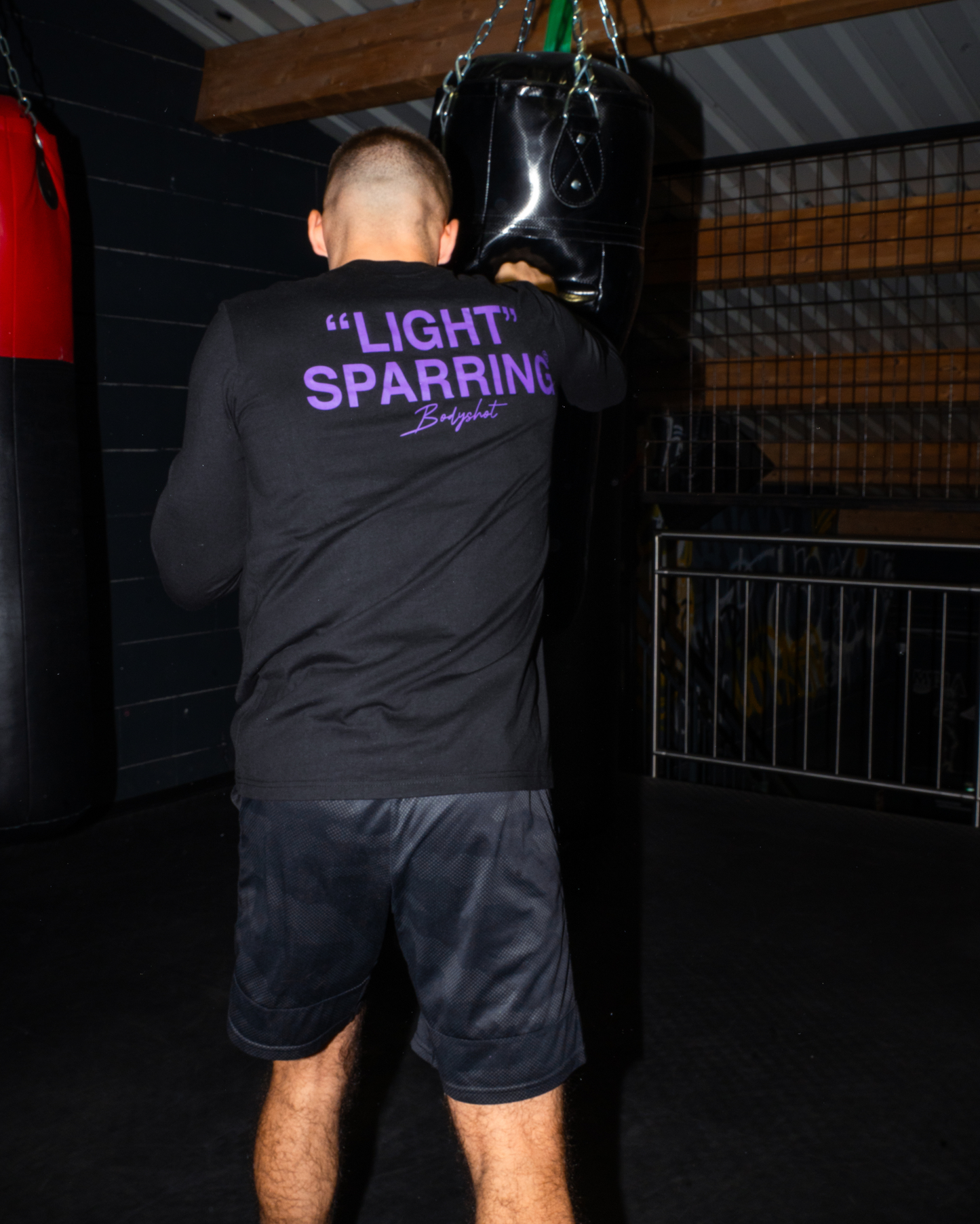 Light Sparring Longsleeve Purple/Black