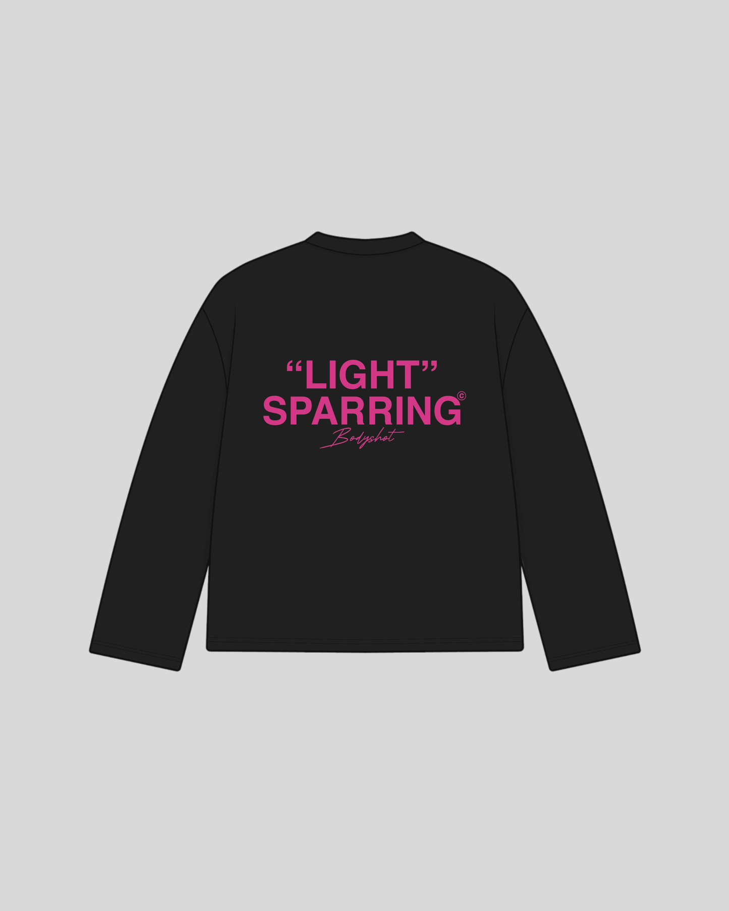Light Sparring Longsleeve Pink/Black