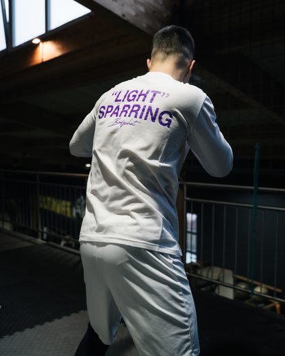 Light Sparring Longsleeve Purple/White