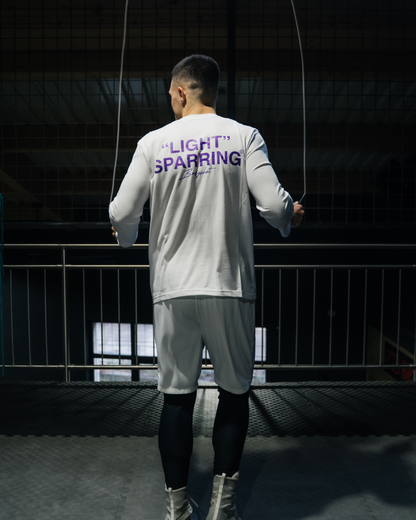 Light Sparring Longsleeve Purple/White