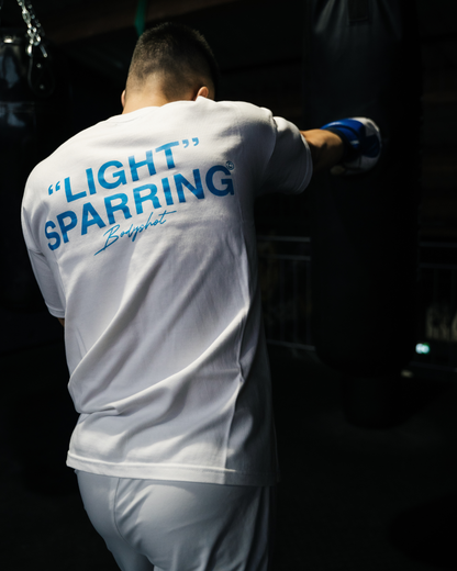 Light Sparring T-Shirt Babyblue/White