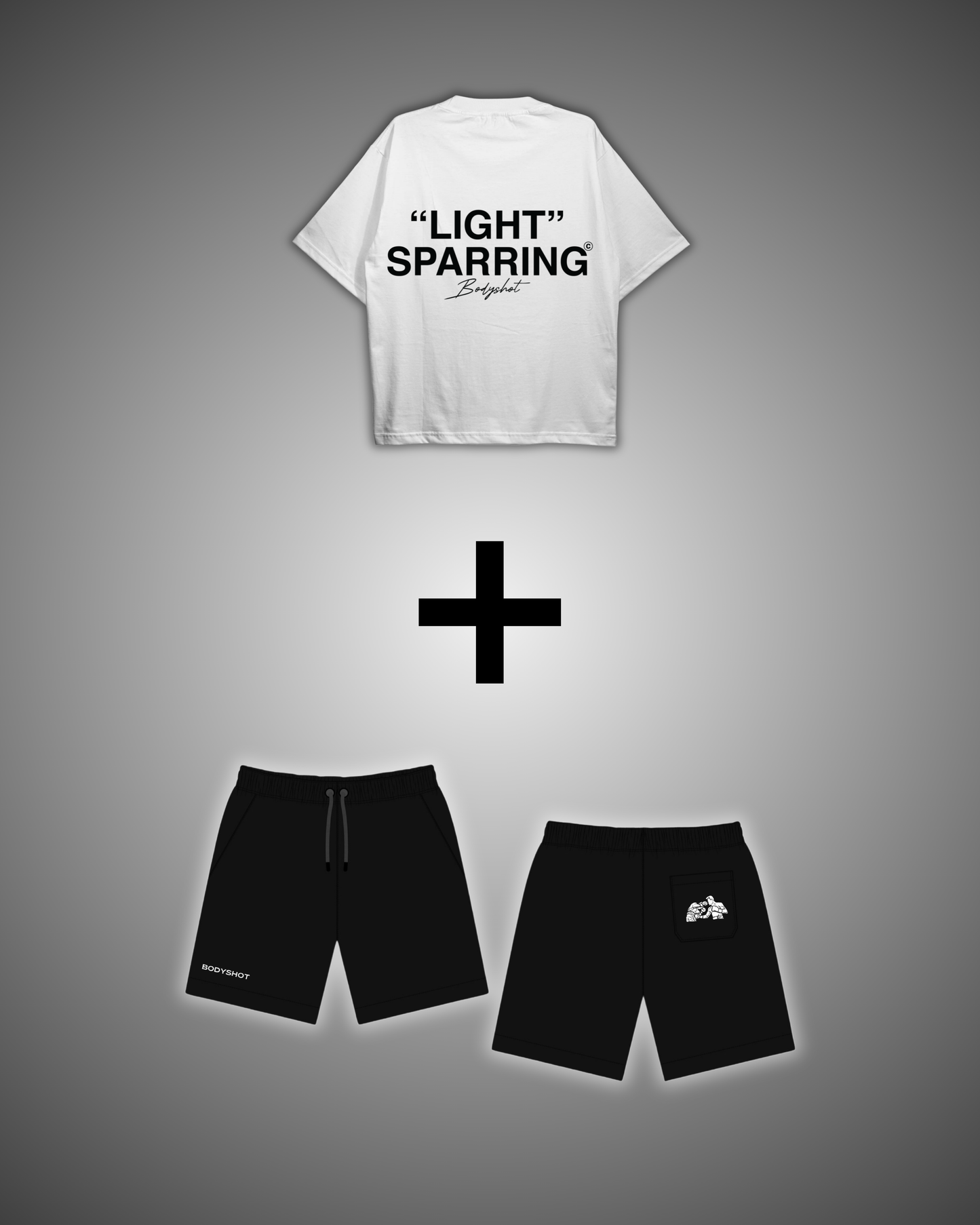 Light Sparring Set White/Black