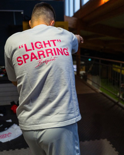 Light Sparring T-Shirt Pink/White