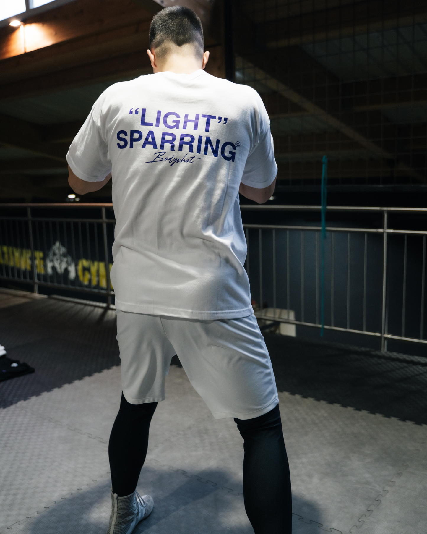 Light Sparring T-Shirt Purple/White
