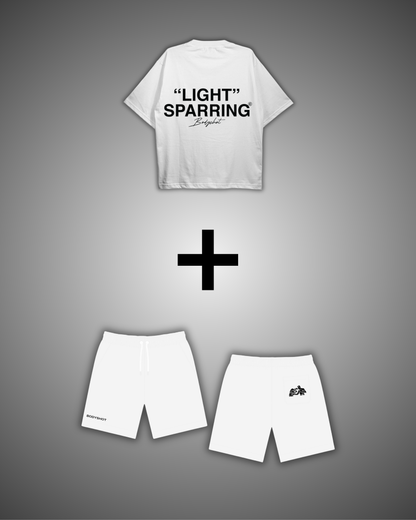 Light Sparring Set Full White