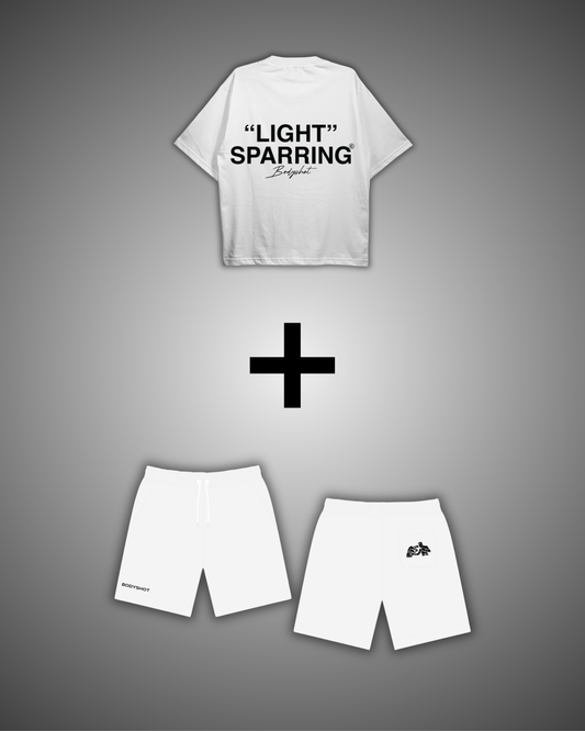 Light Sparring Set Full White