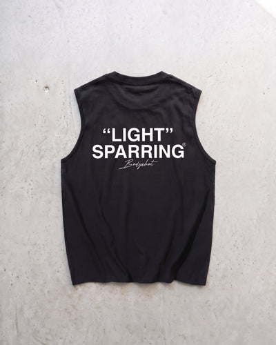 Light Sparring TankTop Black/White