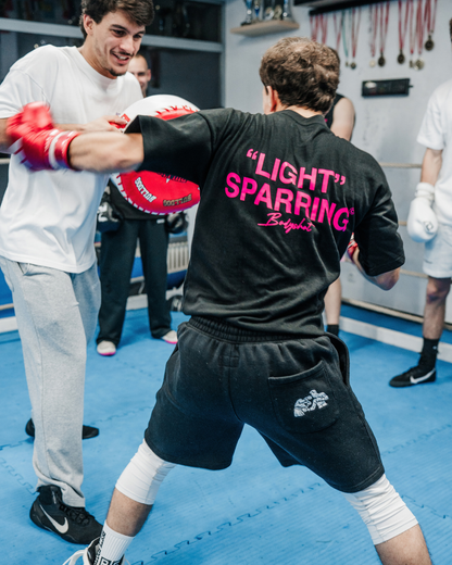 Light Sparring T-Shirt Black/Pink