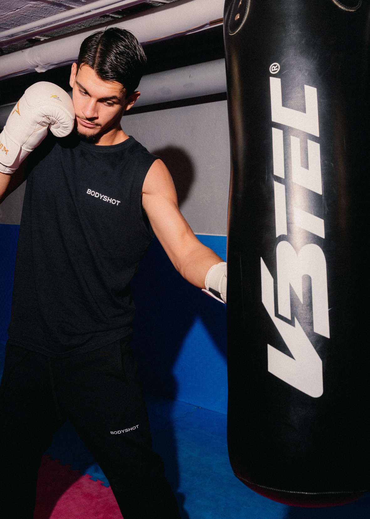Light Sparring TankTop Black/White