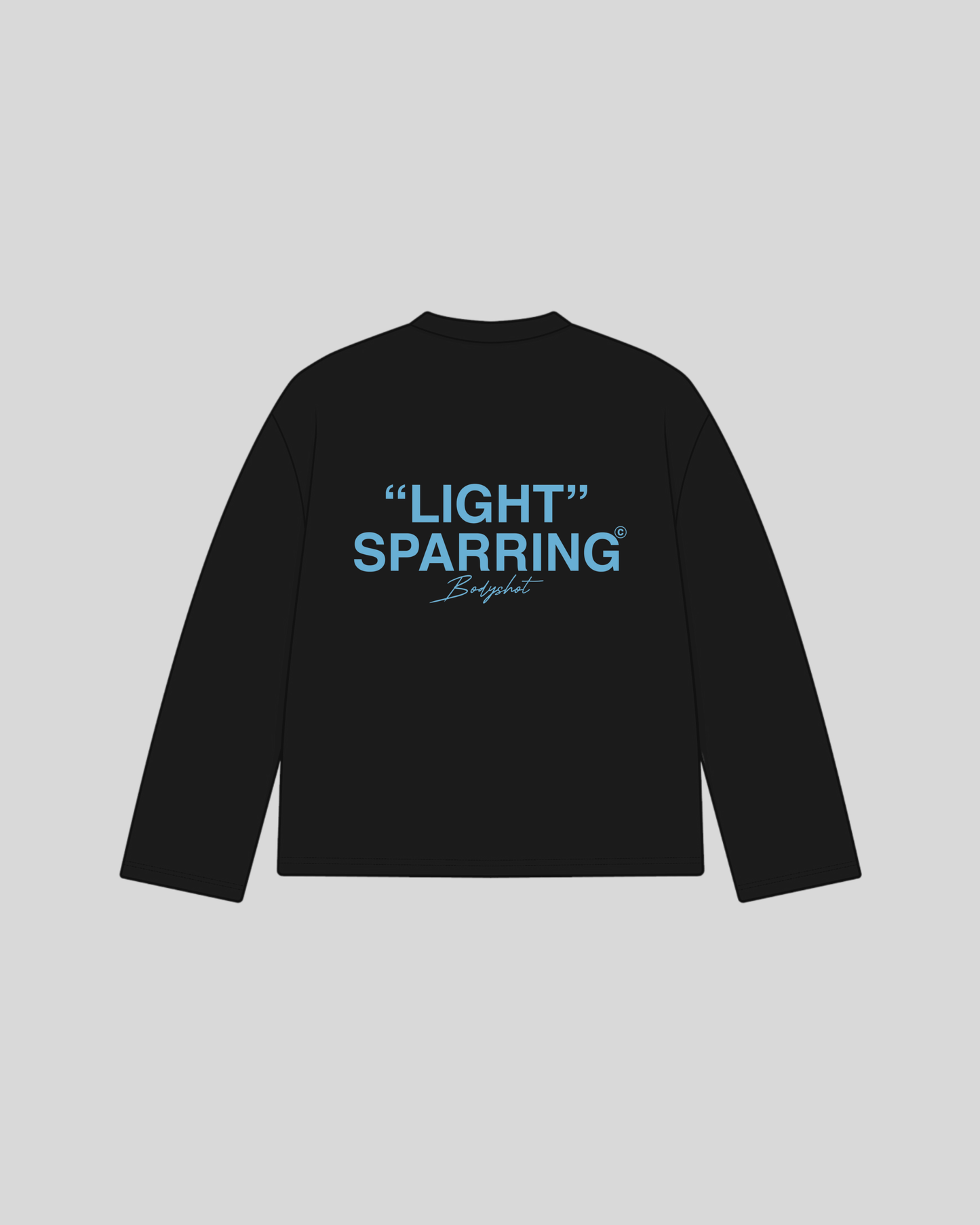 Light Sparring Longsleeve Babyblue/Black