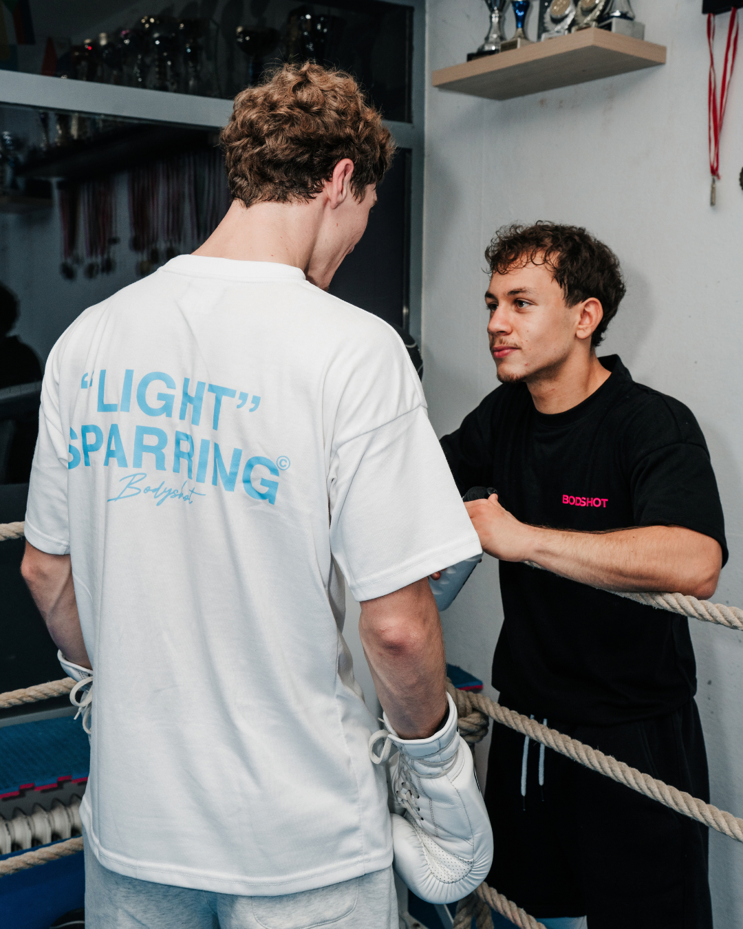 Light Sparring T-Shirt White/Blue