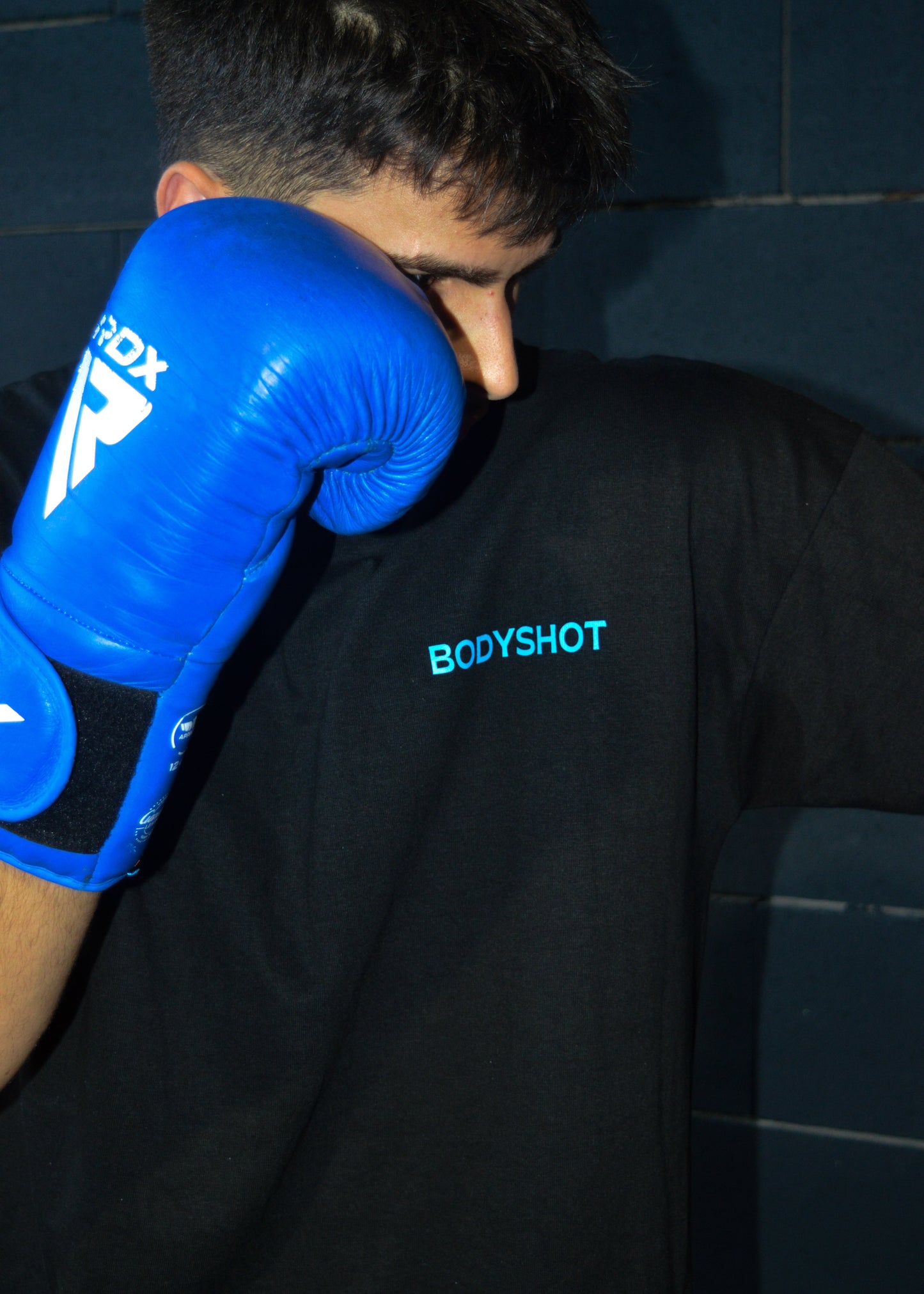 Light Sparring T-Shirt Black/Blue