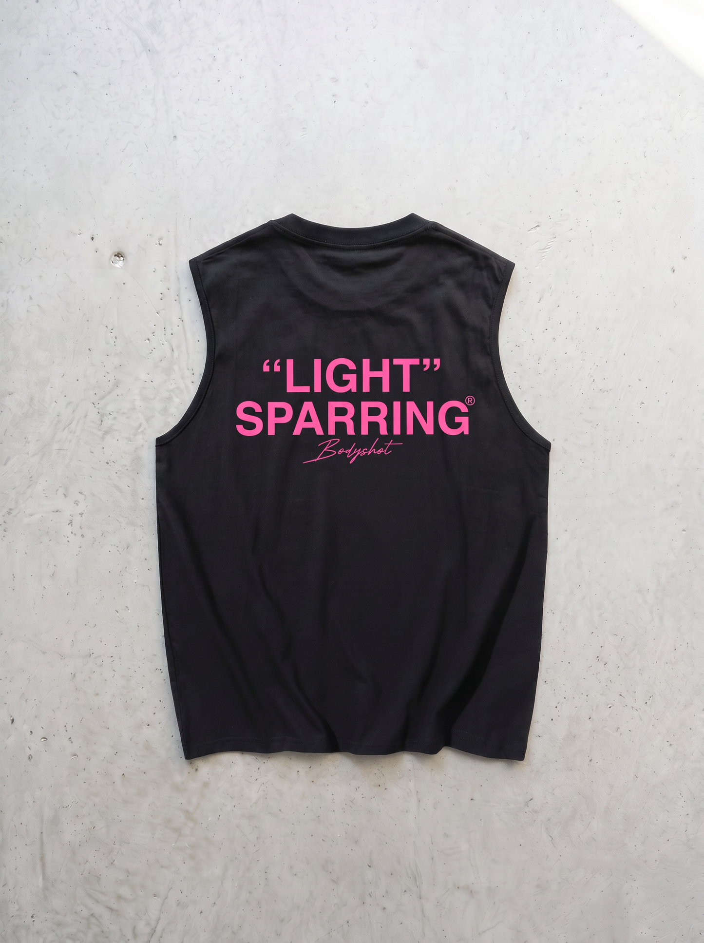 Light Sparring TankTop Black/Pink