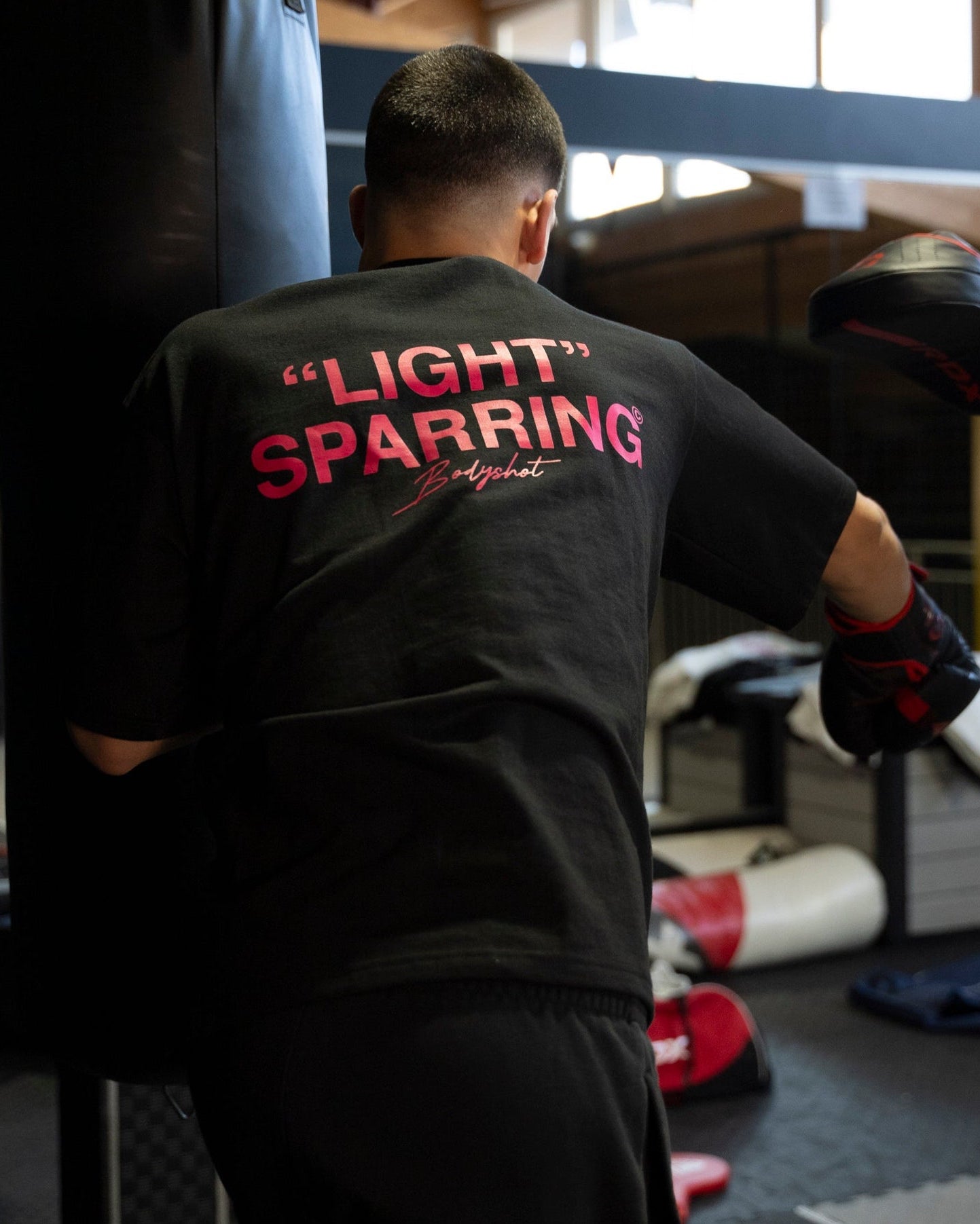 Light Sparring Set Pink/Black