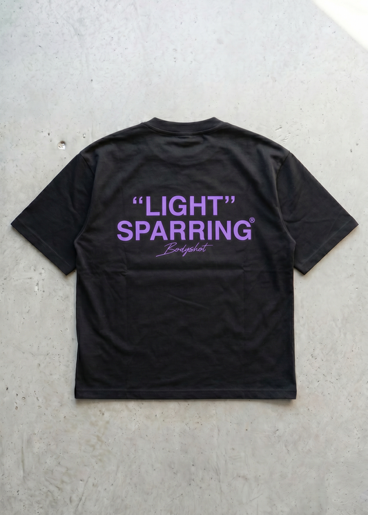 Light Sparring T-Shirt Black/Purple