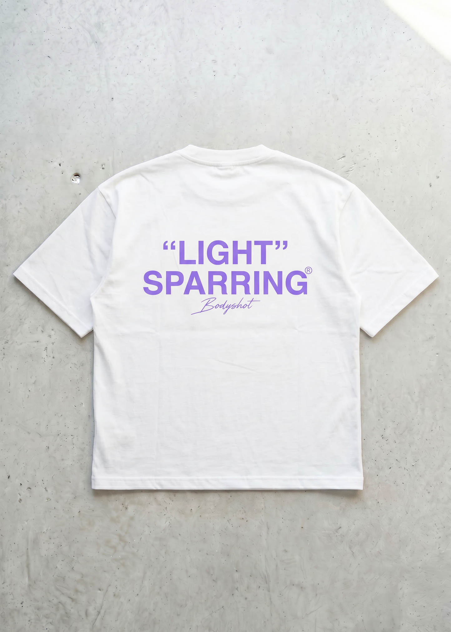 Light Sparring T-Shirt White/Purple