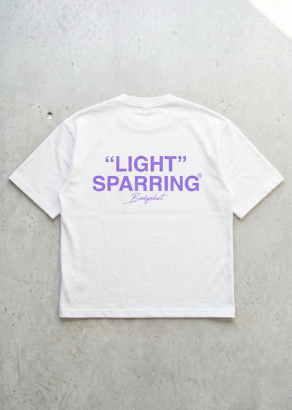 Light Sparring T-Shirt White/Purple