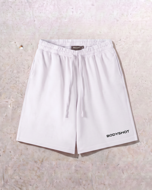 Bodyshot Shorts White