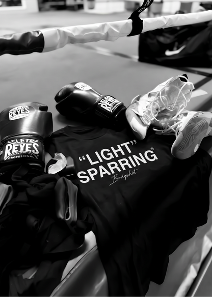 Light Sparring T-Shirt Black/White