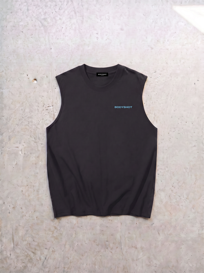 Light Sparring TankTop Black/Blue
