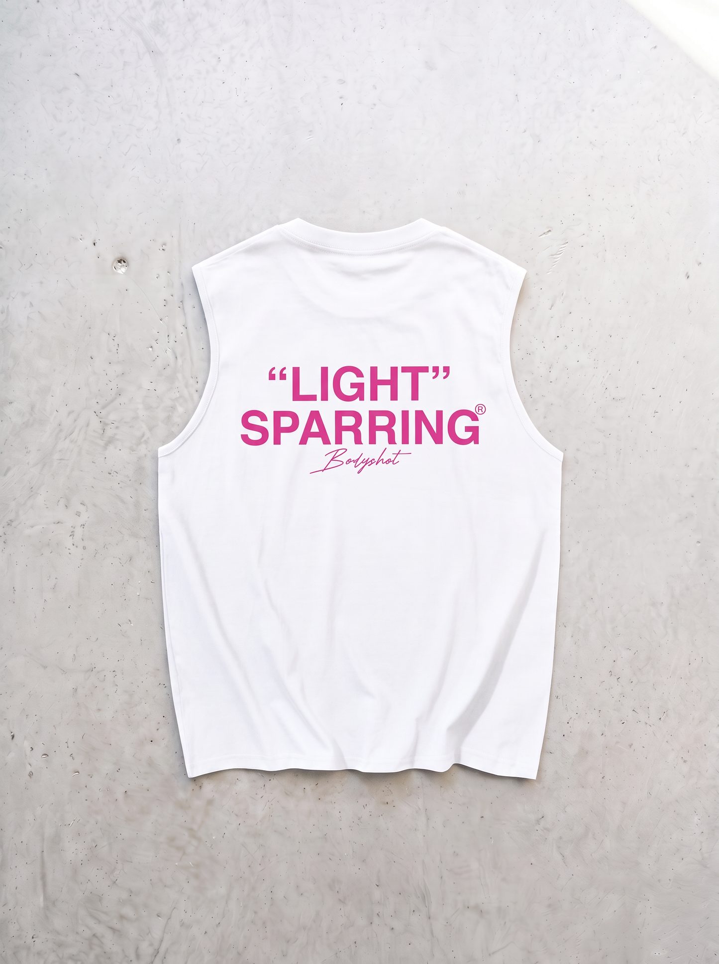 Light Sparring TankTop White/Pink