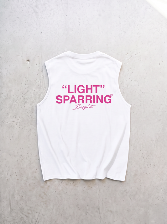 Light Sparring TankTop White/Pink