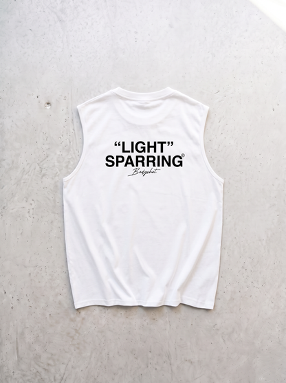 Light Sparring TankTop White/Black